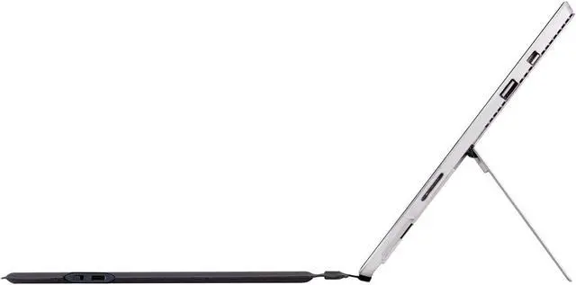 Alt view image 7 of 7 - Wireless Keyboard for Microsoft Surface Pro7 Pro6 Pro5 Pro4 Pro3, Magnetic Detachable BT Keyboard with 7-Color LED Backlit Ultra-Slim Rechargeable Battery Multi-Touch, Black