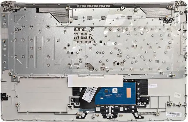 Alt view image 2 of 3 - Laptop Spanish Keyboard Compatible for HP 17-BY0053CL 17-CA0096NR 17-BY0063CL 17-BY0004TX 17-BY0005TX 17-BY0006TX L92785-001 6070B1308113 Silver Palmrest Upper Cover TouchPad 73H1 No Backlit