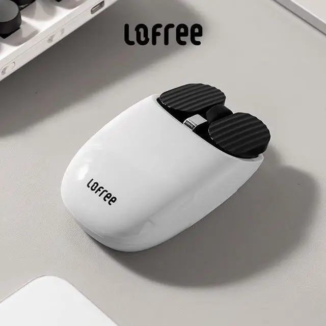 Alt view image 4 of 7 - Wireless Bluetooth Mouse  MAUS Chips Design, 4000 DPI, Dual Mode (Bluetooth/2.4G), Silent Click, Rechargeable, for Windows/Mac, White, 60-Day Battery