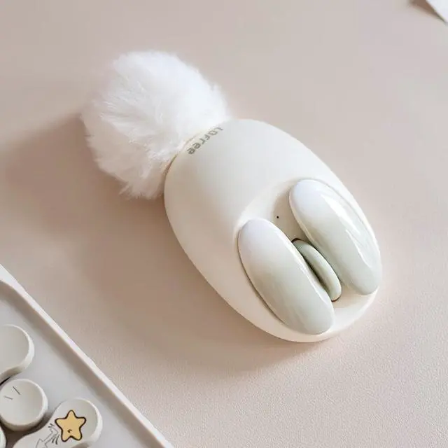 Alt view image 7 of 7 - Small Petal Rose Wireless Mouse - Bluetooth 5.0 & USB Receiver, Ergonomic Silent Click, 3200 DPI, Rechargeable, Compatible with Windows/macOS/iOS/Android - Cute Compact Design for Women & Girls