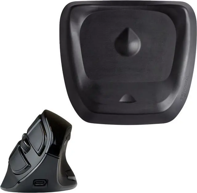 Main image of Ergonomic Expert Pack | Topo Standing Desk Mat and Om Handshake Vertical Mouse | Standing Desk Mat | Ergonomic Mouse