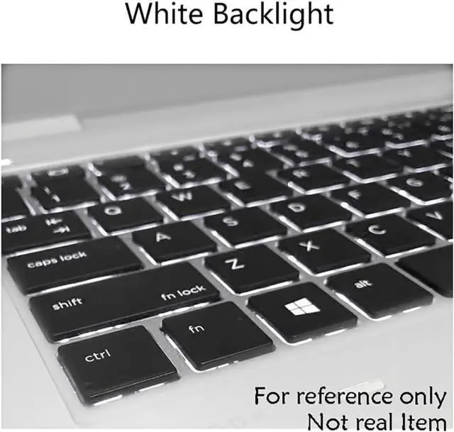 Alt view image 5 of 6 - Laptop Replacement Keyboard for HP ZBook 14u G5 G6, Elitebook 840 G5/G6, 846 G5/G6, 745 G5 /G6, L11307-031 L14377-031, Backlit (UK GB Layout, Silver Frame)