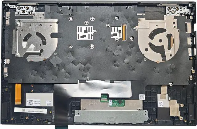 Alt view image 2 of 2 - Laptop Latin Keyboard Compatible for HP OMEN 15-EN 15-EK 15-EK0020CA 15-EK1075CL 15-EN0013DX TPN-Q236 TPN-Q238 RGB Backlit TouchPad Palmrest Upper Cover M00666-001 M00667-001