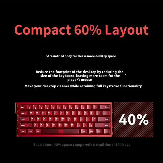 Alt view image 6 of 7 - FKZ MADLIONS MAD Light 60 HE Magnetic Switch Gaming Keyboard,60% Hollow Aluminum Case Hall Effect Rapid Trigger Hot Swap Mechanical Keyboard with Adjustable Actuation RGB Backlit Keycaps (White)