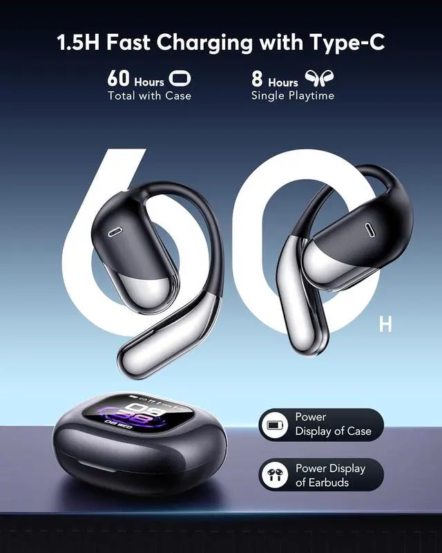 Alt view image 3 of 7 - AI Real Time Translation Earbuds 198 Languages Translator Earphones