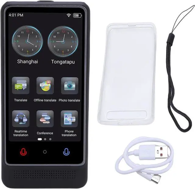 Alt view image 7 of 7 - Diydeg AI Language Translator Device, Real Time Two Way Voice Translation with 138 Languages, Support Offline Online Mode and Photo Translation, for Travel Business