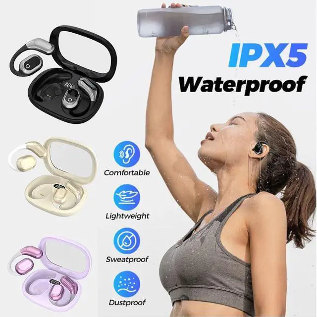 Alt view image 7 of 7 - Hiwered Ai Voice Translation Bluetooth Earbuds, Ai Translation Earbuds Real Time, Language Translation Earbuds, Wireless Bluetooth Translation Earbuds, HD Sound, Long Battery Life (Black)