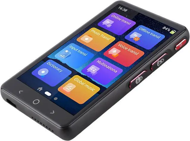 Alt view image 3 of 7 - Language Translator Device 4in Real Time Language Portable Voice Photo Translation Machine with Offline Translation in 14 Languages for Travel and Communication