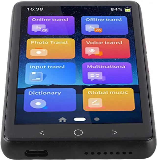 Alt view image 2 of 7 - Language Translator Device 4in Real Time Language Portable Voice Photo Translation Machine with Offline Translation in 14 Languages for Travel and Communication