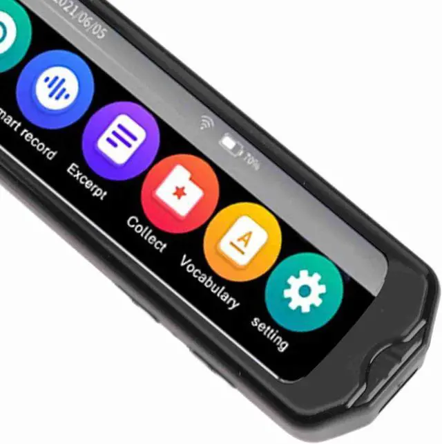 Alt view image 6 of 7 - Smart Voice Translator Pen WiFi Offline Multi Language Translation Device with Electronic Dictionary and Recording Function for Language Learners