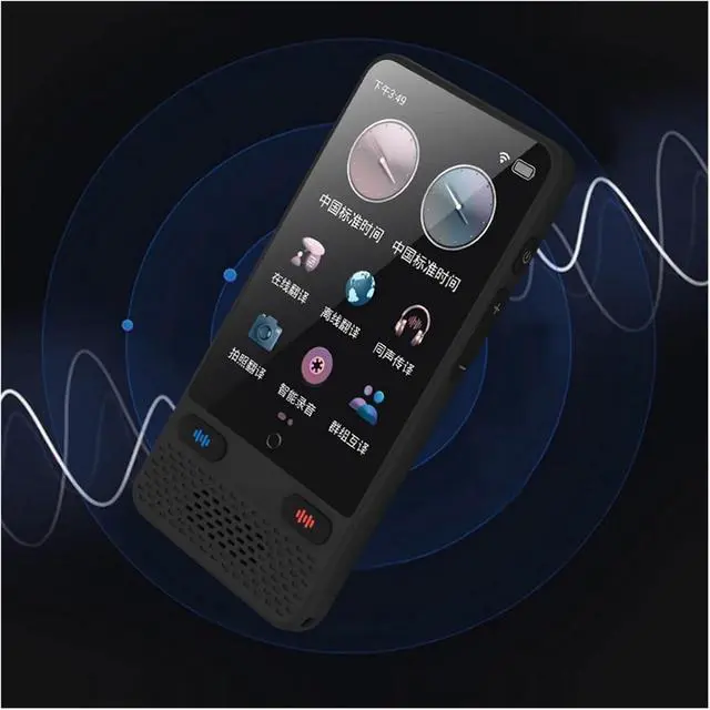 Alt view image 2 of 6 - Language Translator Device with Online Offline Translation Instant Voice Translator 138 Real-time Languages for Travel Business