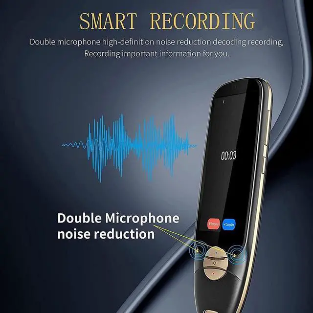 Alt view image 3 of 7 - Scan Dictionary Pen Language Translator 3.5 inch Sn Translation Reading Pen Photo Voice Translation Pen Offline WiFi 116 Languages Translator Device Needed Hopeful charitable Chaser of Light