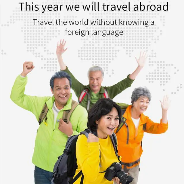 Alt view image 2 of 7 - Language Translator, WiFi Bluetooth 2 Way Voice Translator, 16GB 2.8inch Color Touch Sn, rts 138 Languages, 4G Voice Translation