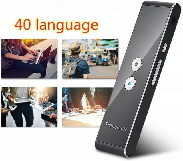 Alt view image 2 of 6 - Language Translator Device, Smart Instant Voice Translator Real-time Voice Interactive Learning Translation Machine 40+ Languages for Business,Study & Travel