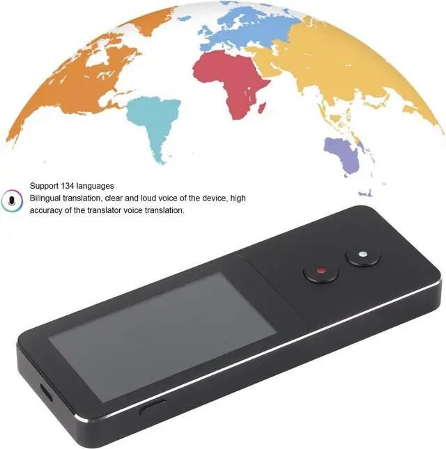 Alt view image 3 of 7 - Language Translator Device, Offline Language Translation, Language Translator with Mic 1GB 8GB 3.0in Touch Screen, Supports 134 Languages, 5MP Camera