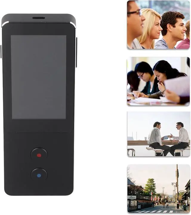 Alt view image 4 of 7 - Language Translator Device, Offline Language Translation, Language Translator with Mic 1GB 8GB 3.0in Touch Screen, Supports 134 Languages, 5MP Camera