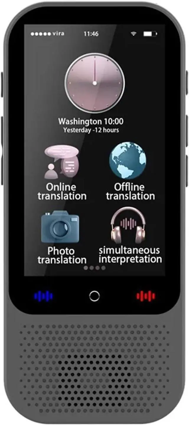 Main image of Language Translator Device, Portable Translator, Real-time Language Translation ligent Voice Photo Text Recording Translator Device for Business Learning Travel