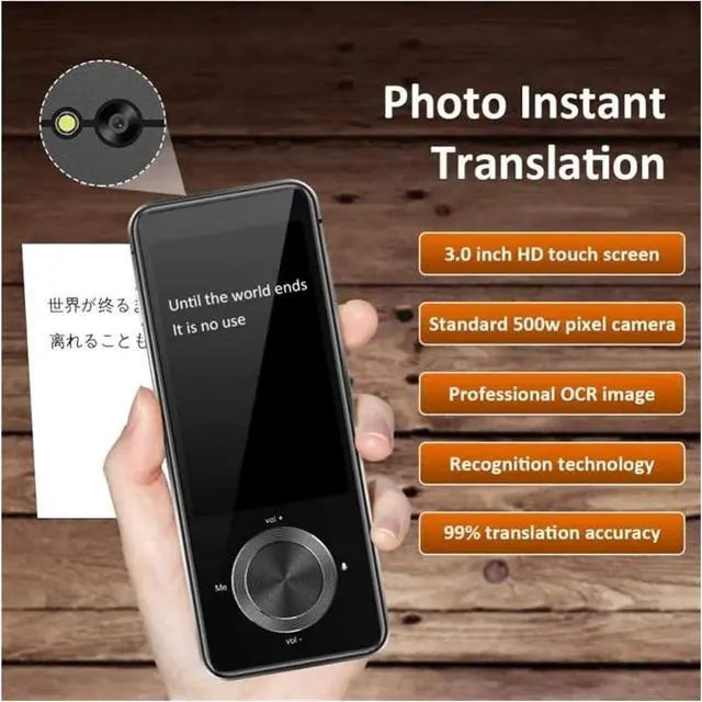 Alt view image 3 of 7 - Language Translator Device, Instant Voice Translator Portable Language Translator in Real-time Smart Translator rts 12 Offline Languages for Business Learning Travel