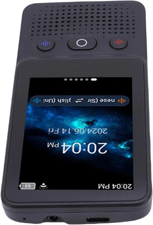 Alt view image 3 of 7 - AI Translator Device, Offline Photo Translation, 2 Way Real Time Translation in 138 Languages, 1GB/8GB, 3.0 Inch Touchscreen, WiFi, for ChatGPT