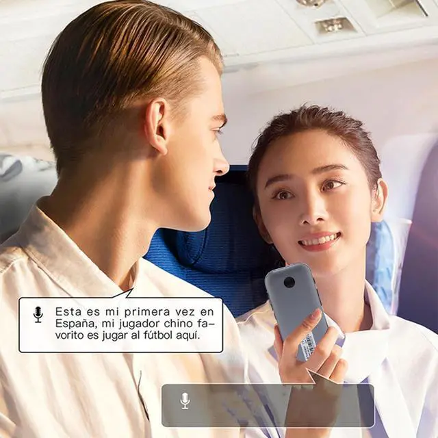 Alt view image 3 of 7 - AI Voice Translator, Language Translator Device 138 Languages, 1GB and 8GB 3 Inch Touchscreen, Offline Online Real Time Photo Voice Translation for Business Learning Travel