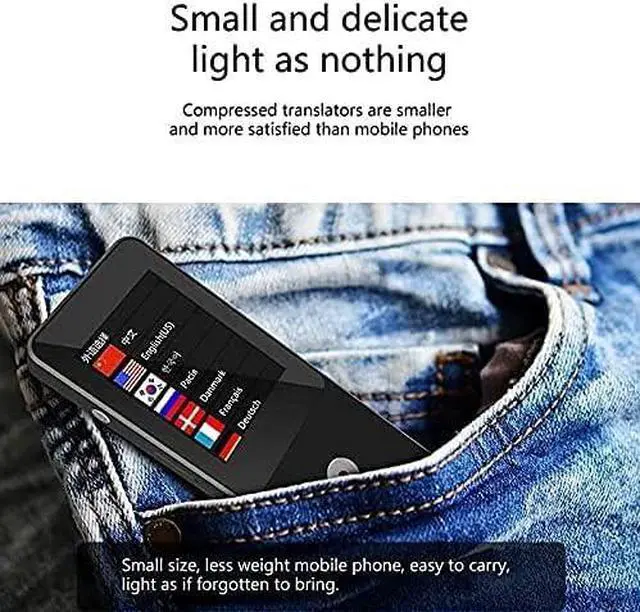 Main image of Portable AI Smart Voice Translator Traductor De Idiomas En Tiempo Real 45 Language Instant Translator Photo Offline Translation Needed Hopeful charitable Chaser of Light