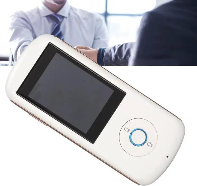 Alt view image 3 of 7 - Language Translator Device,38 Languages Pocket Translator Real Time Voice Translator WiFi,Two Way Translator,2.4 inch Touchscreen,for Travel, Shopping, Learning Vision
