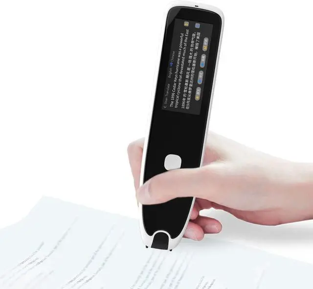 Main image of Smart Scanning Translation Dictionary Pen Portable Instant Voice Translator Reading Pen Scan Text and Translate Support Offline WiFi 113 Language Electronic Dictionary,