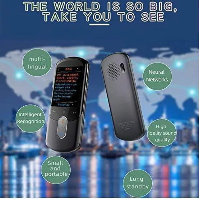 Alt view image 4 of 7 - 12 Countries Offline F4A Translator Multi-Languages Smart Instant Voice with Camera Support Photographic Scanning Portable Needed Happy Gift