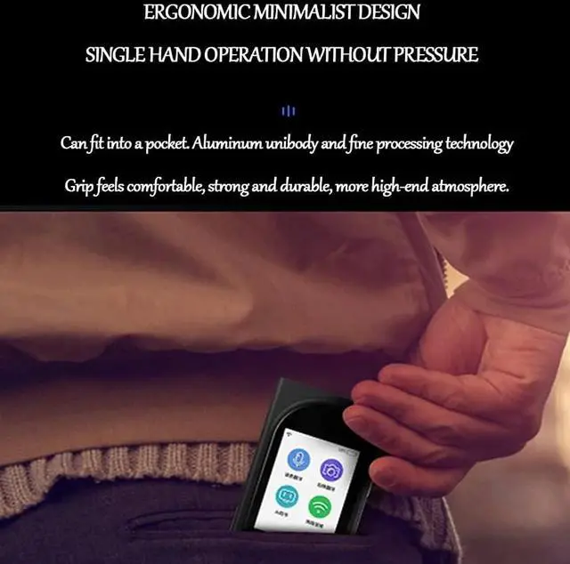 Alt view image 7 of 7 - T10 Smart Offline Translator Multi-Language Simultaneous Translation and Photo Translator (Color : White) (Black) Vision (Black)