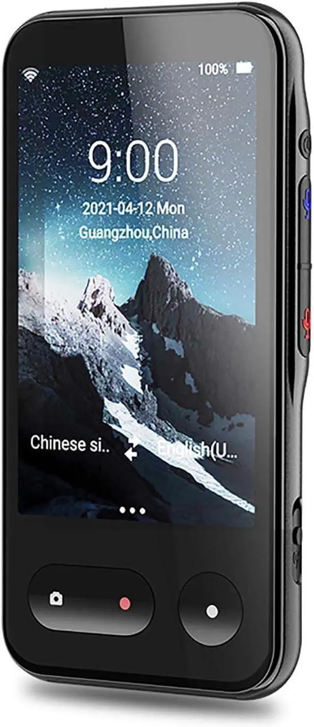 Main image of Portable Language Translator Device - Instant Voice Translator Device Two Way, Multilingual Language Translation Device, Real Time Voice Translator Device, Mobile Scanner Translator Efficency Luc