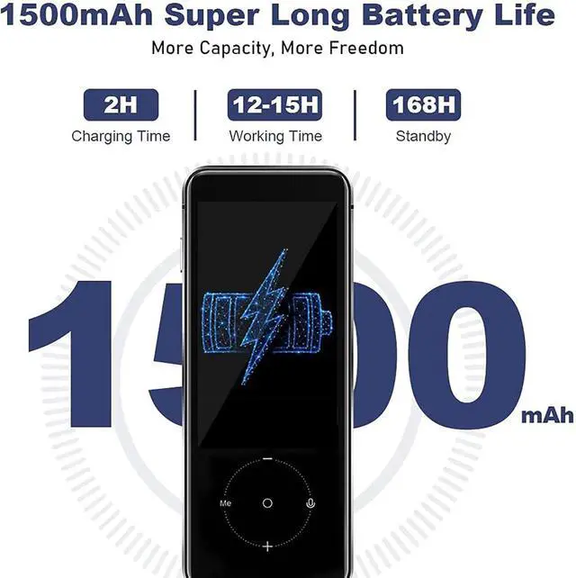 Alt view image 3 of 7 - Smart Instant Language Translator Device - Classic Language Translator Device, Instant Language Voice Translator Device, Electronic Language Translator Device, Voice Photo Translation Efficency