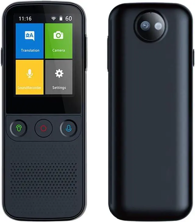 Main image of Smart Instant Language Translator Multi-Language Real Time Translation Device Portable Photo Scanning Translator 2.4 Inch Touch Screen WiFi Support Offline,B