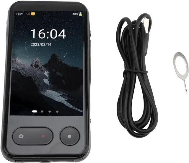 Alt view image 6 of 7 - Language Translator Device, AI Real Time Voice Language Translator 138 Languages Translation with 4in Color Touchscreen, 5MP Rear Camera for Photo Translation, for Travel Business