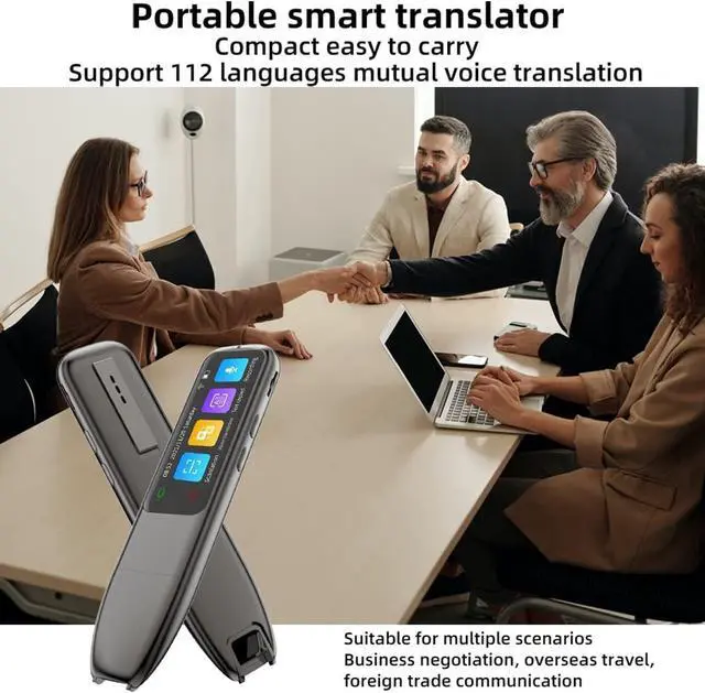 Alt view image 3 of 7 - Portable Offline Translate Scanning Dictionary Pen| Instant Voice Translator Device| WiFi 112 Language Electronic Dictionary Translation Reading Pen| Suitable for Child Study, Work