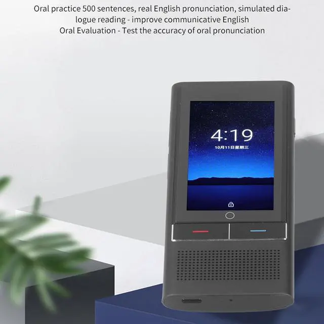 Alt view image 5 of 7 - Language Translator Device, Voice Translator Electronic Foreign Language Translators Traductor with 142 Online 19 Offline Languages Support Photo Recording for Travel Business