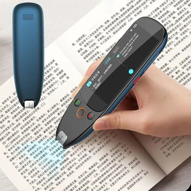 Main image of Translator Device|Scanning Translation Reading Pen-Multilingual Dictionary Pen with Bluetooth/Wi-Fi/AI Voice Assistant | Scan Text and Translate | Speak and Offline Trans,A