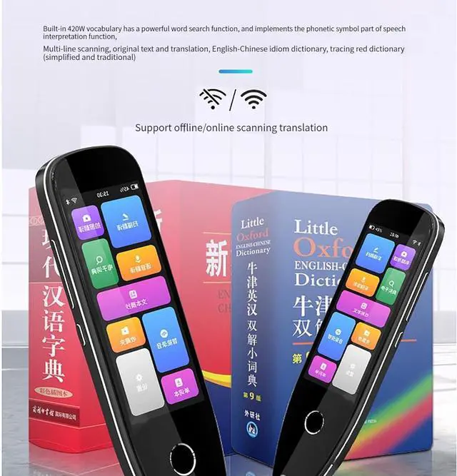 Alt view image 7 of 7 - Portable Foreign Language Translators Device - Portable Two Way Voice Interpreter, Portable Languages Two Way Instant Voice Translator, Language Translator Portable Instant Translator Device Effi