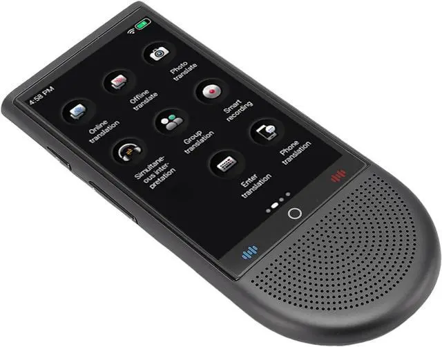 Alt view image 2 of 7 - Language Translator Device, Real Time 2 Way Language Translator with 138 Languages, Accurate Voice/Photo/Word/Offline, Translation, for Business, Learning, Travel