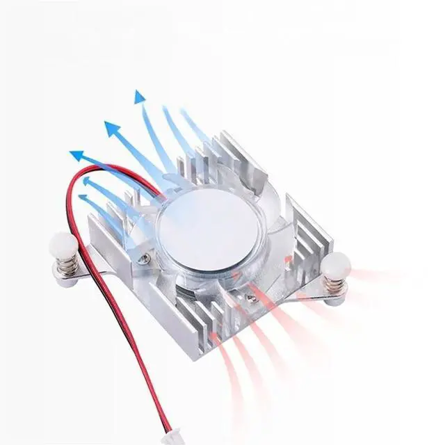 Alt view image 2 of 2 - Suitable for O 5 Integrated aluminum heat sink Active cooling fan Integrated heat sink Radiator Suitable for O 5