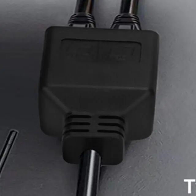 Main image of Ethernet Adapter RJ45 Male to 2 Female Splitter RJ45 1 to 2 Ethernet Network Adapter Cable