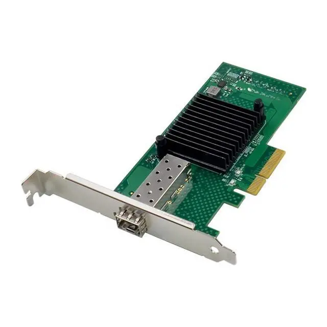 Main image of X520-SR1 10G SFP+ server fiber optic network card 82599EN chip PCIE X4 single optical port network card