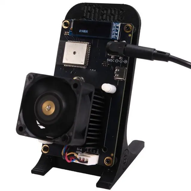 Main image of 601 Solo miner 1.2TH/S 18W BM1370 chip, from S21 miner, with stand, US plug