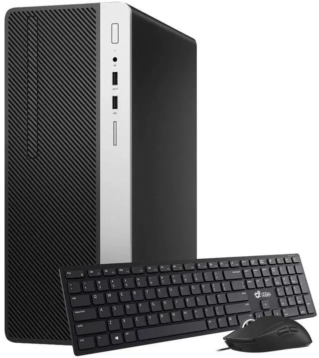 Main image of HP G4 Desktop Tower Computer PC Intel Hexa Core i5-8500 upto 4.10GHz 32GB Ram 1TB SSD Built-in Wi-Fi, Bto Keyboard & Mouse, Windows 11 Professional (Renewed)