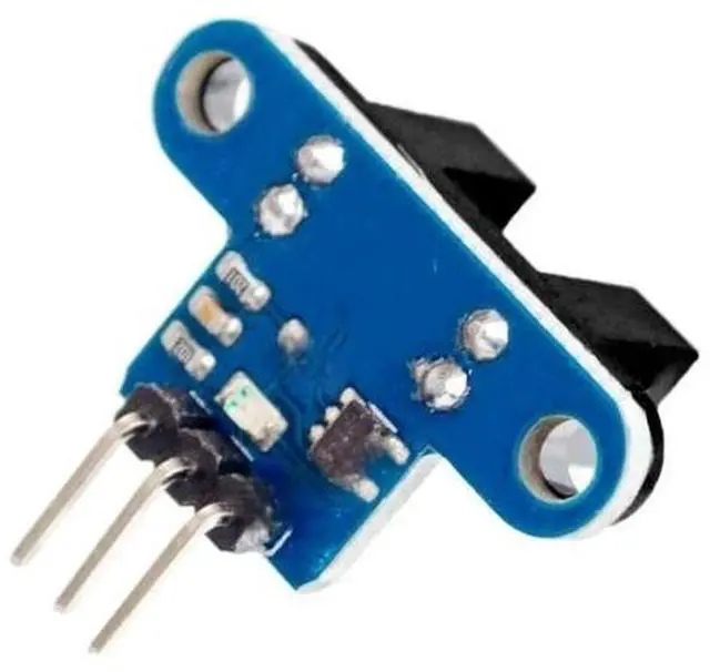 Alt view image 2 of 2 - IR Infrared Slotted Optical Speed Measuring Sensor Detection Optocoupler Module Motor Test