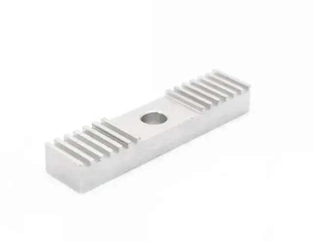 Main image of 5pcs/lot Reprap DIY Timing Belt Fixing Piece Aluminum Alloy Tooth pitch 2mm Clamp Fixed Clip 9*40mm CNC 3 D-Printer parts