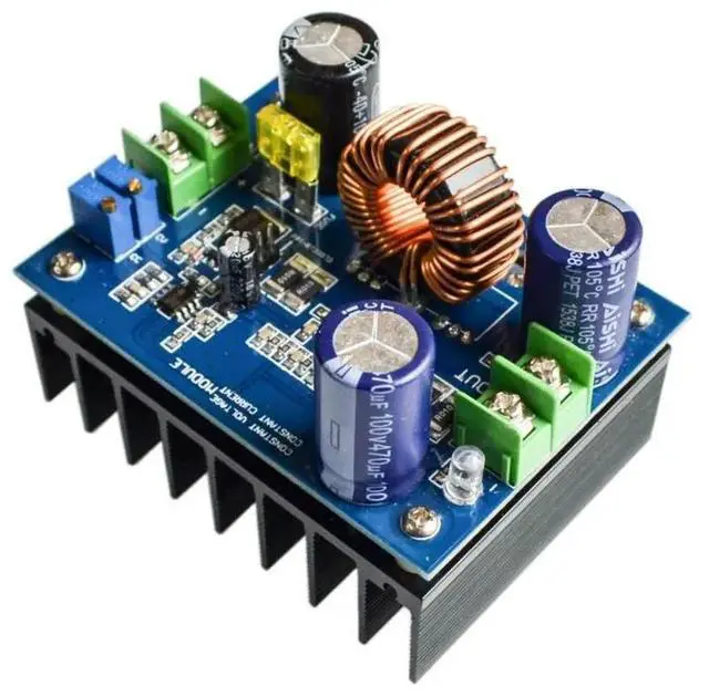 Alt view image 2 of 2 - DC-DC 600W 10-60V to 12-80V Boost Converter Step-up Module Power Supply