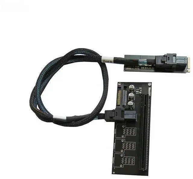 Main image of FOR NVMe M.2 NGFF to PCIe 3.0 x4 x16 Riser Card for External Video Card Graphics Card NVME to PCI Express x16 Riser Board with Cable