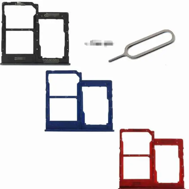 Main image of A40 SM-A405F SIM Card Tray Holder Replacement Brown Black Blue