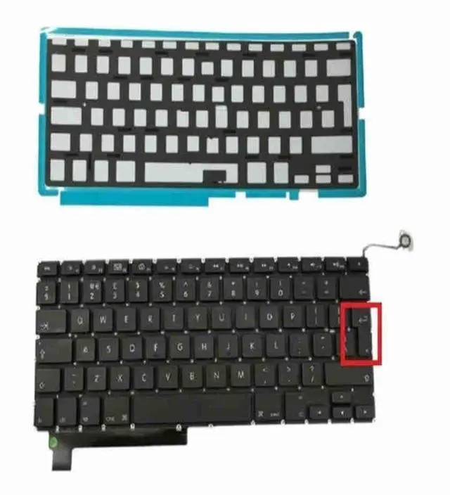 Main image of UK Laptop Keyboard Keypad With Backlight book Pro 15 A1286