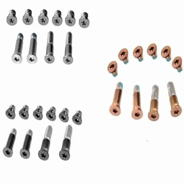 Main image of 10sets 13 book Air A1932 A2179 A2337 2018 2019 2020 Bottom Case Screw 10 Screws Set Silver Gold Grey